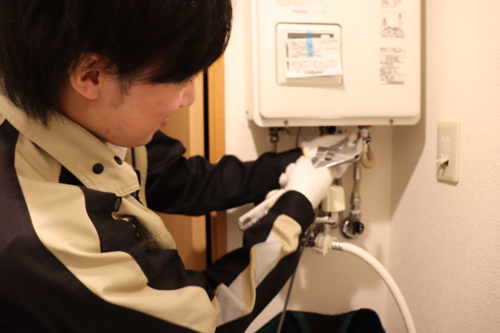 ガス給湯器の交換